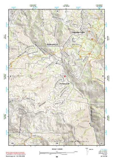 34118SW Page 94 Los Angeles Topo Preview 1