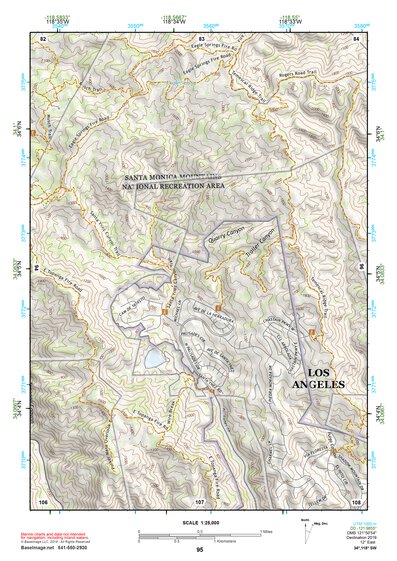 34118SW Page 95 Los Angeles Topo Preview 1