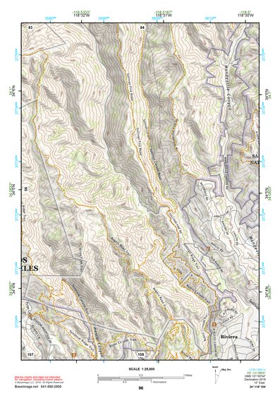 34118SW Page 96 Los Angeles Topo Preview 1