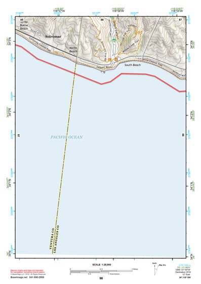 34118SW Page 98 Los Angeles Topo Preview 1