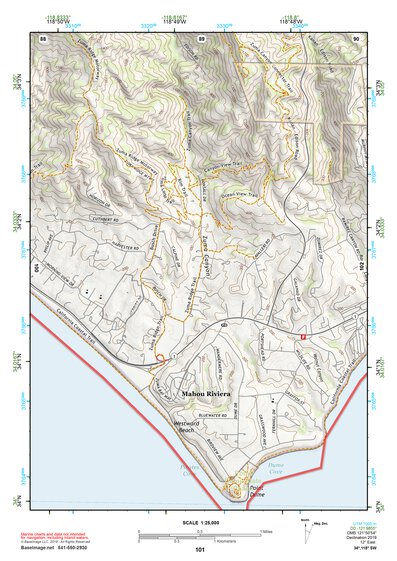 34118SW Page 101 Los Angeles Topo Preview 1
