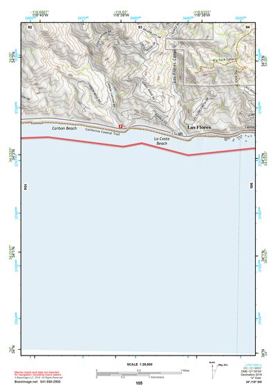 34118SW Page 105 Los Angeles Topo Preview 1