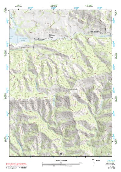 34119SE Page 1 Santa Barbara Topo Preview 1