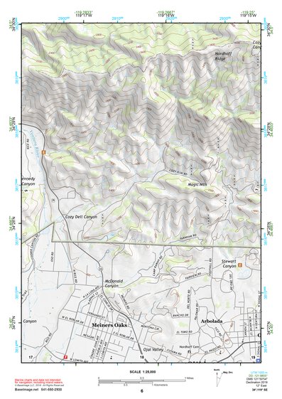 34119SE Page 6 Santa Barbara Topo Preview 1