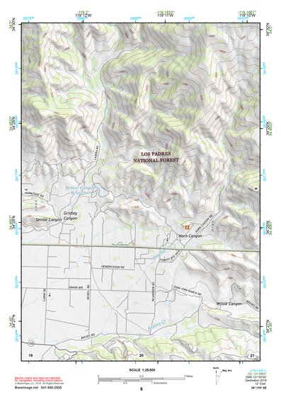 34119SE Page 8 Santa Barbara Topo Preview 1