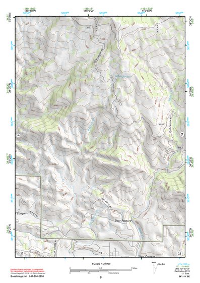 34119SE Page 9 Santa Barbara Topo Preview 1