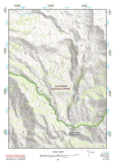 34119SE Page 11 Santa Barbara Topo Preview 1