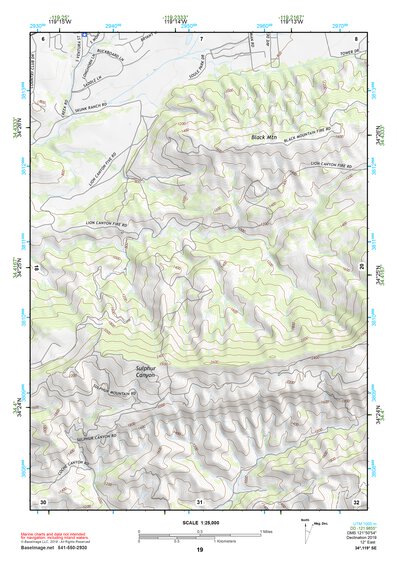 34119SE Page 19 Santa Barbara Topo Preview 1