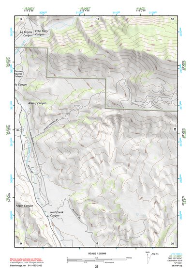 34119SE Page 23 Santa Barbara Topo Preview 1
