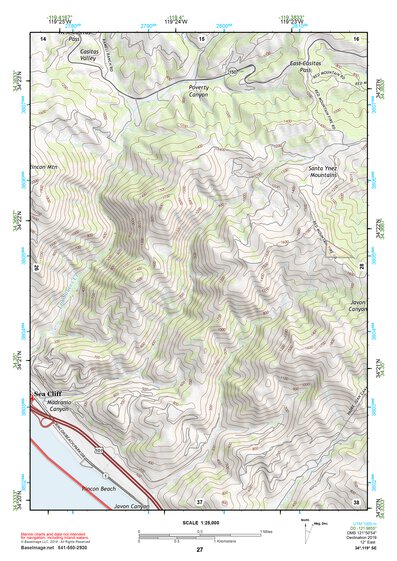 34119SE Page 27 Santa Barbara Topo Preview 1