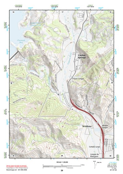 34119SE Page 29 Santa Barbara Topo Preview 1