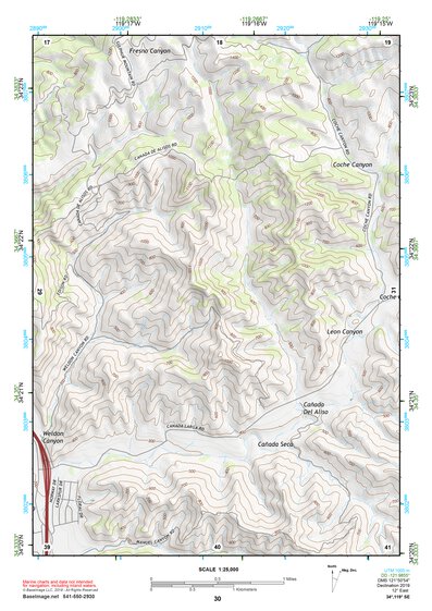 34119SE Page 30 Santa Barbara Topo Preview 1