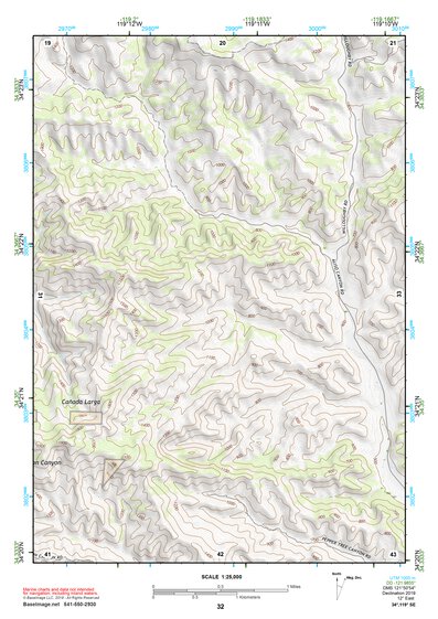 34119SE Page 32 Santa Barbara Topo Preview 1