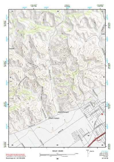 34119SE Page 34 Santa Barbara Topo Preview 1
