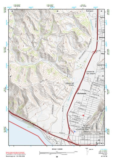 34119SE Page 39 Santa Barbara Topo Preview 1
