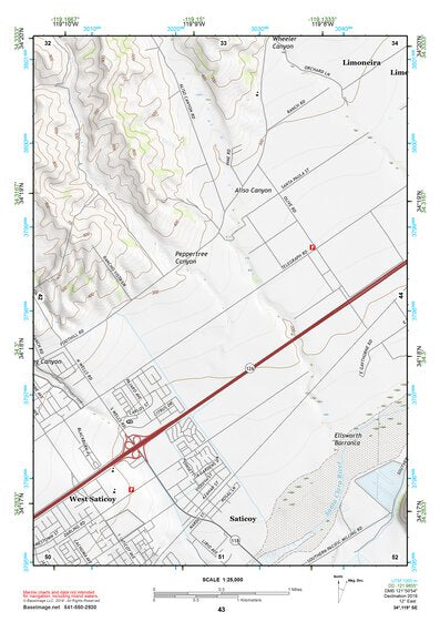 34119SE Page 43 Santa Barbara Topo Preview 1