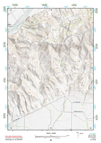 34119SE Page 45 Santa Barbara Topo Preview 1