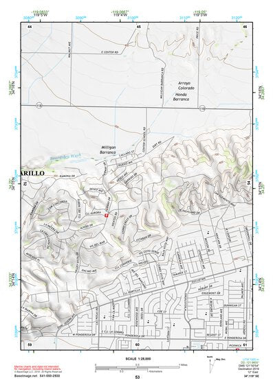 34119SE Page 53 Santa Barbara Topo Preview 1