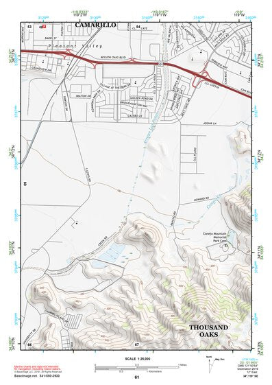 34119SE Page 61 Santa Barbara Topo Preview 1