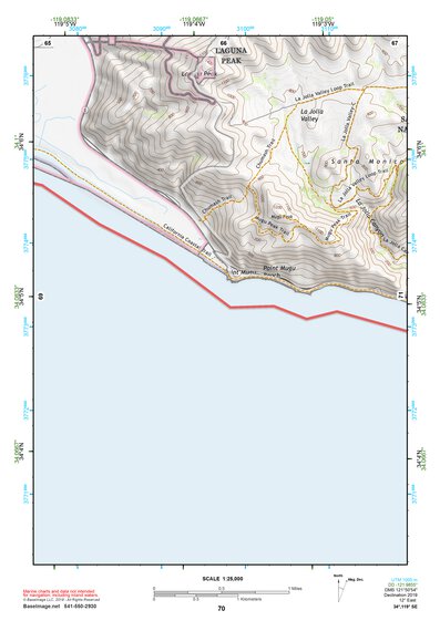 34119SE Page 70 Santa Barbara Topo Preview 1