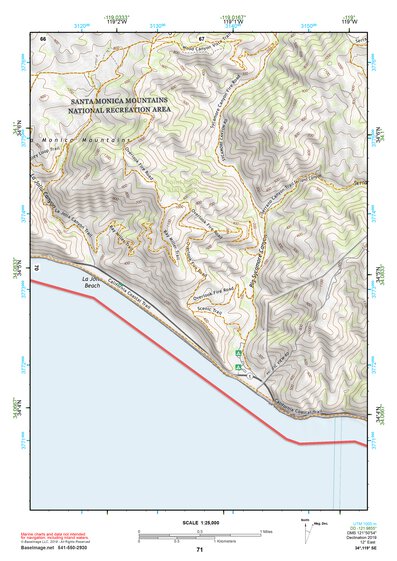 34119SE Page 71 Santa Barbara Topo Preview 1