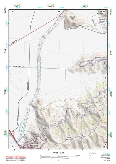 34119SE Page 72 Santa Barbara Topo Preview 1