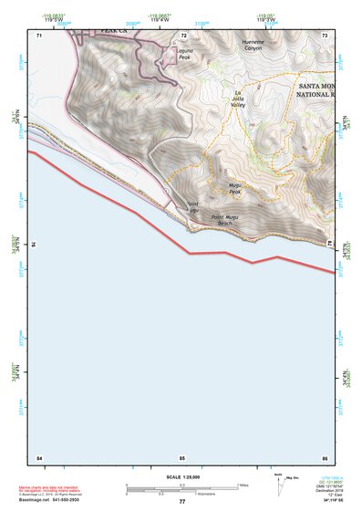 34119SE Page 77 Santa Barbara Topo Preview 1