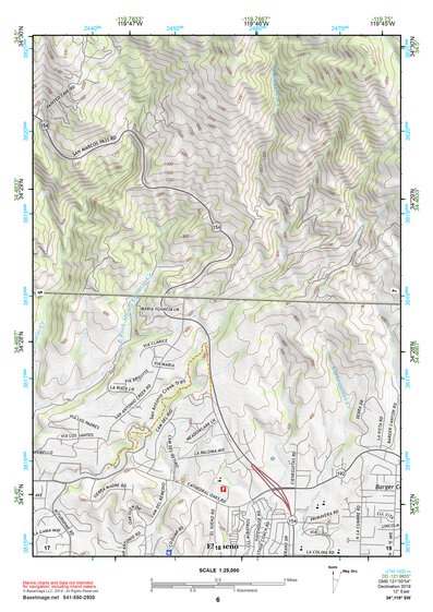 34119SW Page 6 Santa Barbara Topo Preview 1