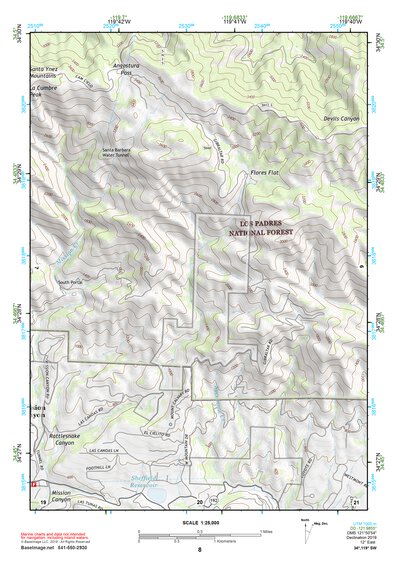 34119SW Page 8 Santa Barbara Topo Preview 1