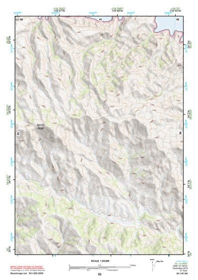 34119SW Page 53 Santa Barbara Topo Preview 1