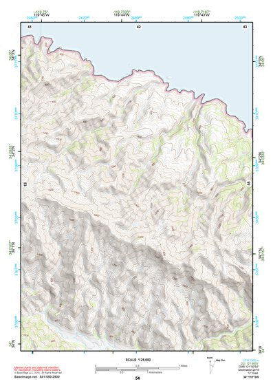 34119SW Page 54 Santa Barbara Topo Preview 1