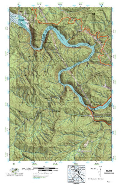 (35083a1) Page 001 Fontana Lake Preview 1