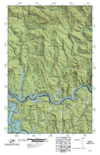 (35083a1) Page 007 Fontana Lake Preview 1