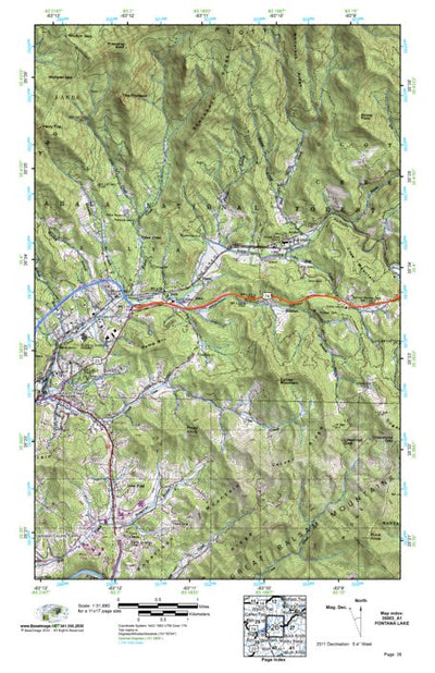 (35083a1) Page 026 Fontana Lake Preview 1