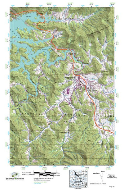 (35083a1) Page 031 Fontana Lake Preview 1