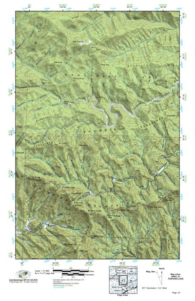 (35083a1) Page 043 Fontana Lake Preview 1