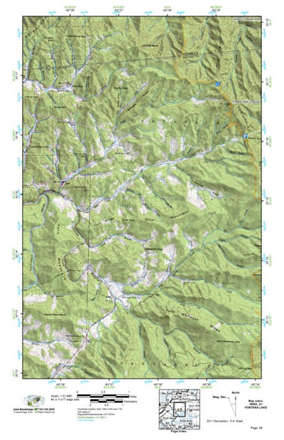 (35083a1) Page 048 Fontana Lake Preview 1