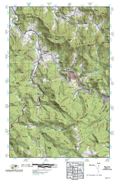 (35083a1) Page 055 Fontana Lake Preview 1
