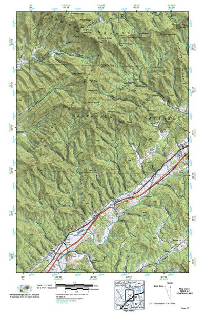 (35083a1) Page 057 Fontana Lake Preview 1
