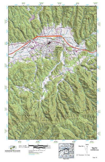 (35083a1) Page 059 Fontana Lake Preview 1