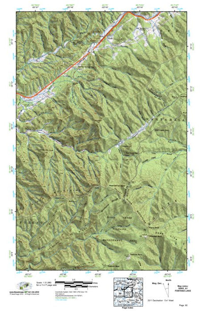 (35083a1) Page 060 Fontana Lake Preview 1