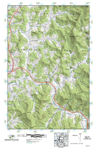 (35083a1) Page 066 Fontana Lake Preview 1