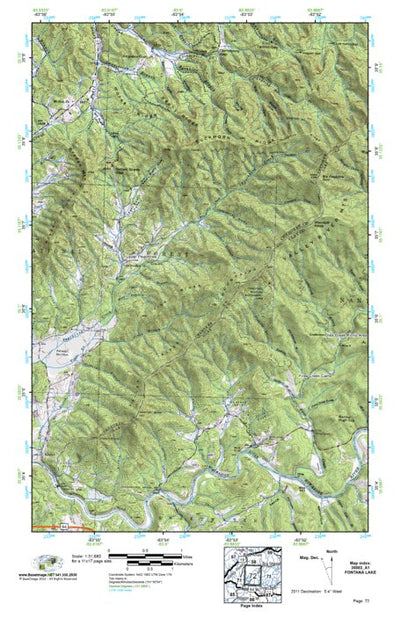 (35083a1) Page 072 Fontana Lake Preview 1