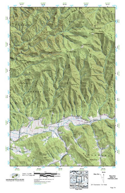 (35083a1) Page 074 Fontana Lake Preview 1