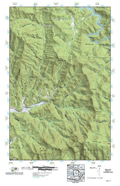 (35083a1) Page 075 Fontana Lake Preview 1