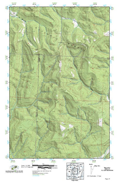 (35093e1) Page 047 Fly Gap Mountain Preview 1