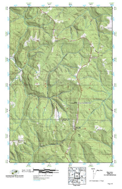 (35093e1) Page 055 Fly Gap Mountain Preview 1