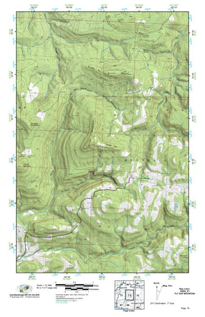 (35093e1) Page 074 Fly Gap Mountain Preview 1