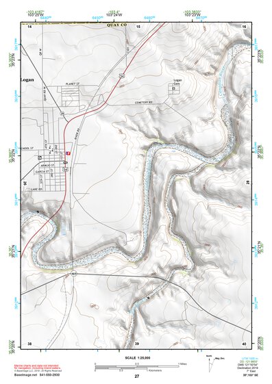 35103SE Page 27 Tucumcari Topo Preview 1