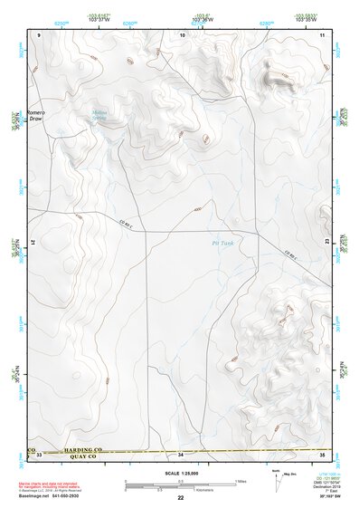 35103SW Page 22 Tucumcari Topo Preview 1